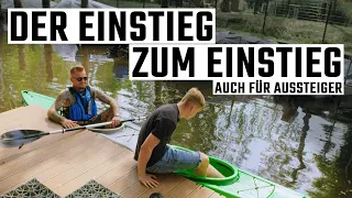 Wie du sicher ins Kajak einsteigen kannst. Tipps für Anfänger vom Kajakguru