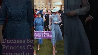 Princess Kate and Duchess Sophie Twin at the Buckingham Palace Garden Party 👗