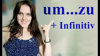 Как сказать ЧТОБЫ на немецком? um ... zu +Infinitiv / порядок слов. Немецкий язык.