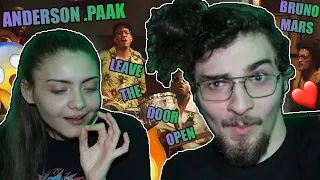 We watch Bruno Mars (Anderson .Paak) (Silk Sonic) - Leave the Door Open (Reaction)