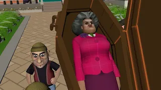 Scary Teacher 3D COFFIN DANCE REMIX Compilation + Scary Robbers special appearance