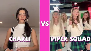 Charli D’amelio Vs Piper's Squad TikTok Dances Compilation