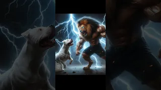 pitbull vs lion real fight #fighting #shorts #foryou #lion #lionking #pitbull #pitbulldog #dog #dogs