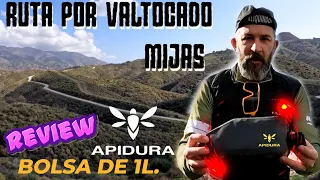 Bolsa Apidura 1L para Gravel | Ruta por Valtocado (Mijas) | Canyon Grizl CF 6