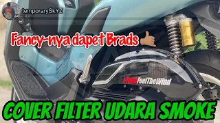 Ganti cover filter udara warna smoke transparan__Project iseng-iseng - All New NMAX 2020 #72