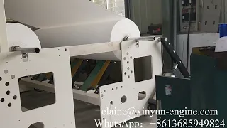 Производственная линия высокоскоростной автоматической машины для производства туалетной бумаги