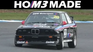 Cars of the TCRC; Stuart Brinsmead's M3 E36 powered BMW E30 M3 Evo homebuilt tribute S50 sound