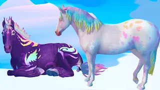 Catching NEW Rainbow Color Changing Magic Horses in Star Stable