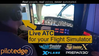 Live ATC for Flight Simulators - PilotEdge