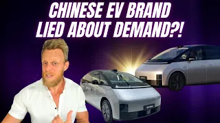 Investors say Huge Chinese EV brand lied about demand; stock falls 22%
