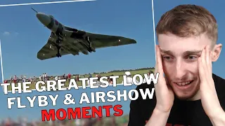 Reacting to The Greatest Low Flybys & Airshow Moments