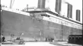 Real  footage of Titanic and Olympic