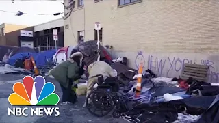 Boston Begins Crackdown On Homeless Encampments