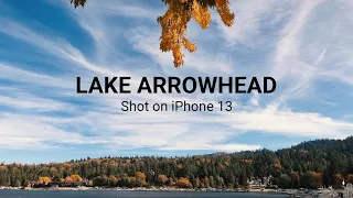iPhone 13 Cinematic 4k - Lake Arrowhead — SANDMARC Motion Filter