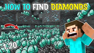 How To Find Diamonds In Minecraft 1.20 | Where To Find Diamonds In Minecraft 1.20