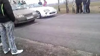Toyota Supra vs Ваз 2109 Курск
