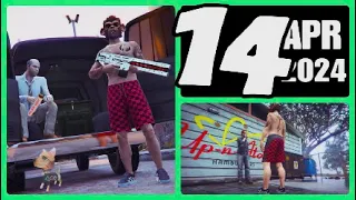 The Gun Van location & Street Dealers today April 14 2024 in GTA 5 (no RAILGUN this week)