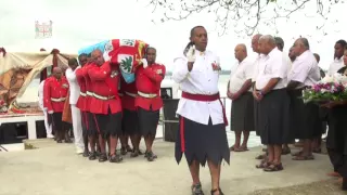 Procession from CWM to Bau Island of the late Ratu Joni Madraiwiwi