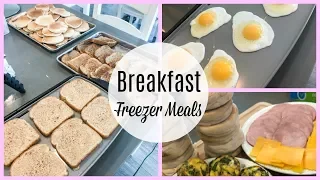 FILL YOUR FREEZER CHALLENGE~  BREAKFAST