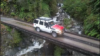 Four Wheel Drive trip to Blacks Hut - Westland