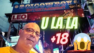 Bangkok nocne życie nie mogłem za bardzo chodzić z kamerą  Bangkok Night Life SOI COWBOY