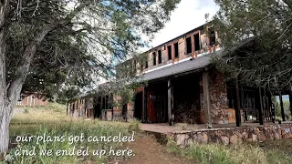 We found an abandoned haunted campground at Seneca Lake after our plans got canceled