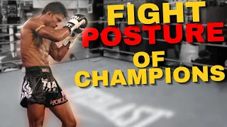 The BEST Fight Posture | How To Hold Neck, Back & Shoulders