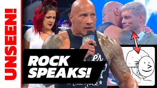 UNSEEN! ROCK SPEAKS AFTER SMACKDOWN! Dakota Reacts To Bayley Picking Iyo! Poor Cody Trends! WWE News