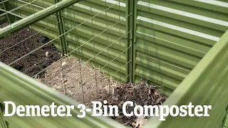 Demeter 3-Bin Composter