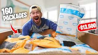 I Bought $13,500 Worth of UNOPENED Amazon Packages!! (Amazon Return Pallet Unboxing!)