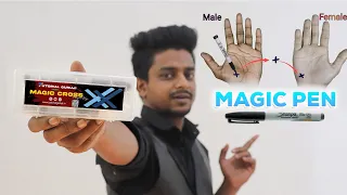 Double Cross Magic Pen | Magic Pen Performance | Mentalist Naju In India