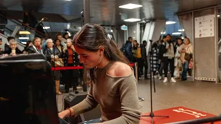 Public Piano | Lisbon's Entrecampos Station