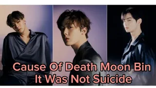 Moonbin Family Statement: Cause Of Death Moon Bin