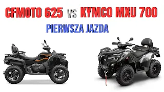CF MOTO 625 vs Kymco MXU 700 - first impressions