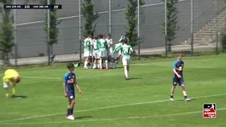 Grün Weiße Torparade  SK Rapid U15  vs. RB Akademie U15