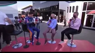 Lando Norris Post-Race Interview || Monza