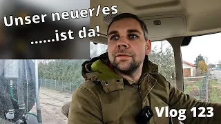 Vlog 123 Neue Technik auf dem Hof.