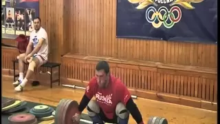 Клоков Дмитрий  рывок - 205 кг
