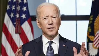 President Biden delivers remarks on sanctions against Russia