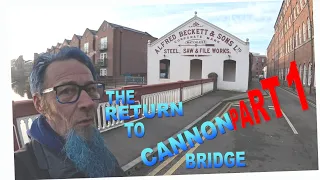 Return to cannon bridge part 1, finding more history magnet fishing cleaning the waterways