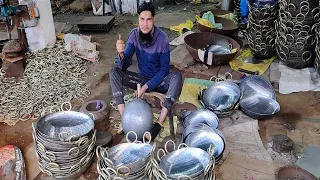 Production of Stainless Steel Utensils, How to Make Non Stick Pots Pan in Factory, Cooking pot, 2024