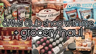 *NEW* Fall SAMS Club Shop With Me | Huge SAMs Club Grocery Haul | New Fall Finds
