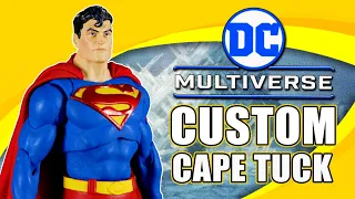 McFarlane DC Multiverse Superman Custom Cape Tuck