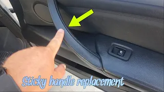 Bmw x5 sticky door handle replacement