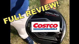 Official Outdoor Review of the Costco Kirkland Signature Driver versus Premium Srixon Driver.
