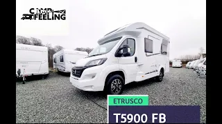 Kleiner, kompakter Teilintegrierter zum Knallerpreis! Etrusco T5900 FB auf Ducato Serie 8 Mod 2022🚐🔥