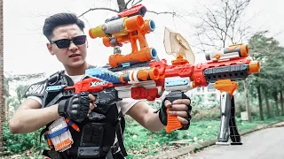 LTT Game Nerf War : Warriors SEAL X Nerf Guns Fight Mr Zero Crazy Journey To Catch Fleeing Tycoon