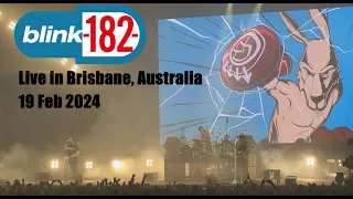 Blink 182 Live @ Brisbane Entertainment Centre - 19 Feb 2024