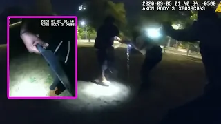 it took 21 bullets to take down this giant knife wielding man in Chicago - Police Breakdown