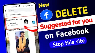 How to Delete Suggested For You On Facebook (New Tricks): Tips for Delete Facebook Suggested For You